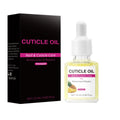 15ml bottle of nail cuticle oil with dropper applicator for stratum corneum formula moisturisation