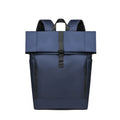 Men's nylon business leisure schoolbag in black, blue, or gray with waterproof breathable expansion and burden reduction.