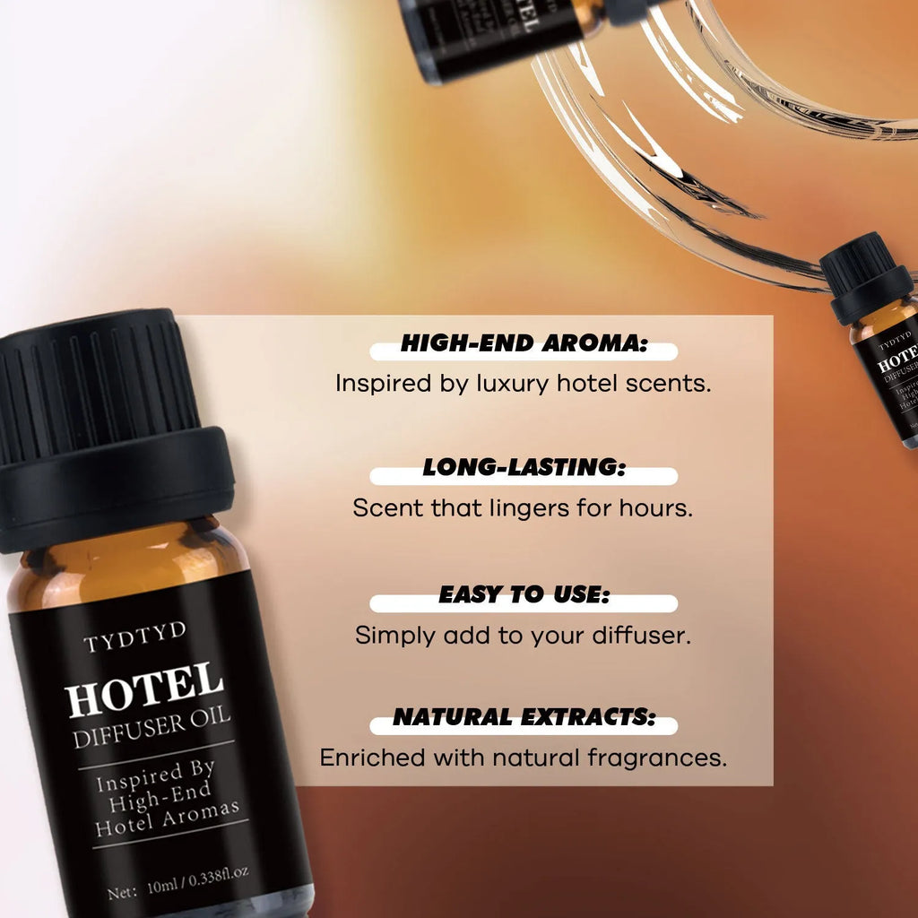 10ml bottle of natural plant fragrance essential oil for aromatherapy and diffuser use