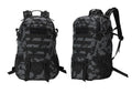Oxford cloth mountaineering backpack with air pillow belt system in camouflage colour