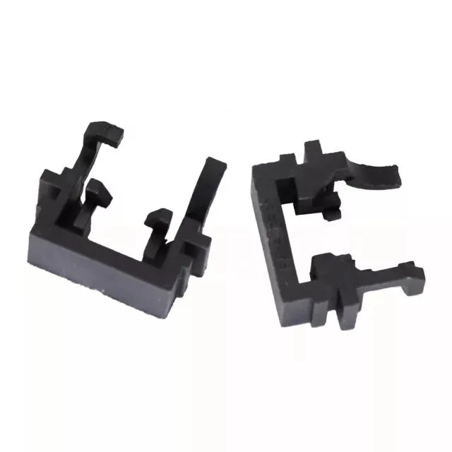 Black plastic Ford LED headlight conversion holder bracket for Focus Mondeo Fiesta