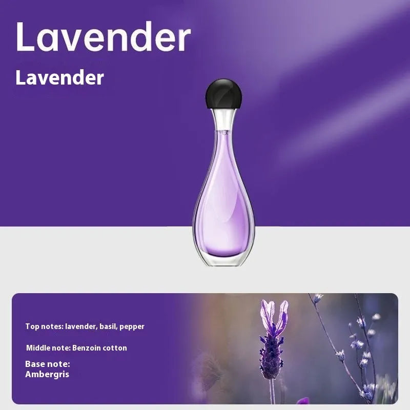White ultrasonic aroma diffuser with control buttons and mist output, shown with essential oil bottle