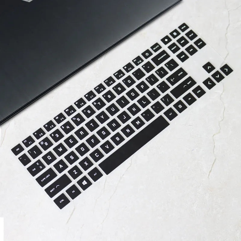 15.6 inch PVC keyboard membrane for Shadow Elf 6 Ryzen Edition in transparent colour