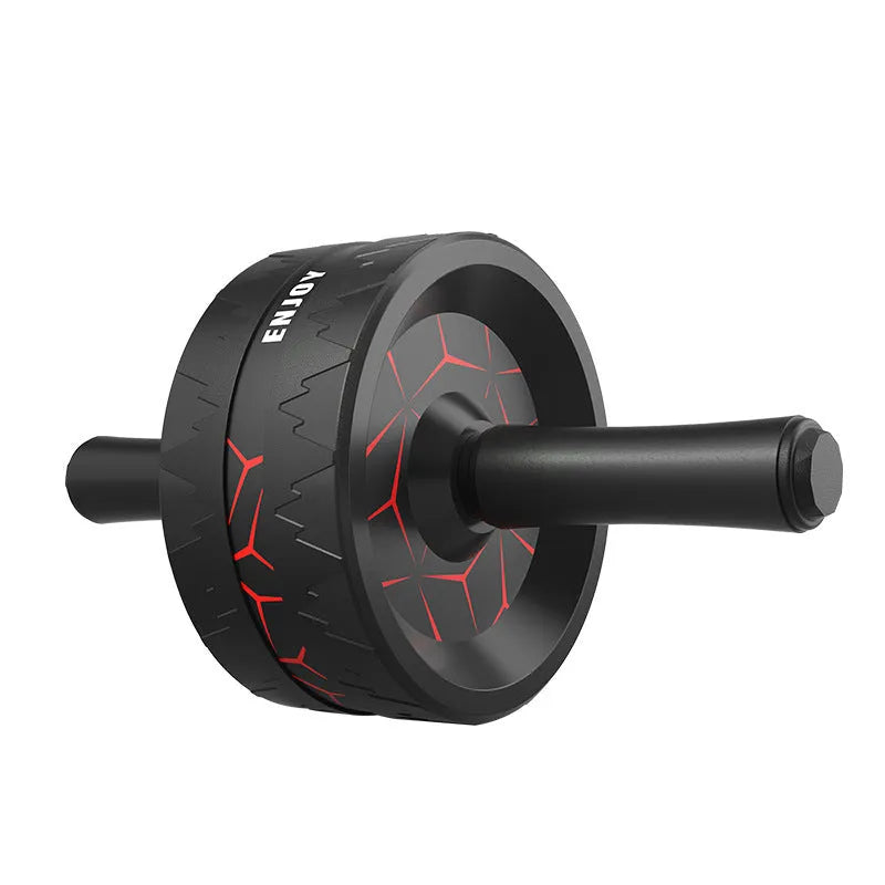 Abdominal wheel fitness equipment in multiple colour combinations for core strengthening exercises