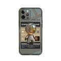 Black soft TPU mobile phone case for Apple iPhone showing precise port cutouts and textured surface