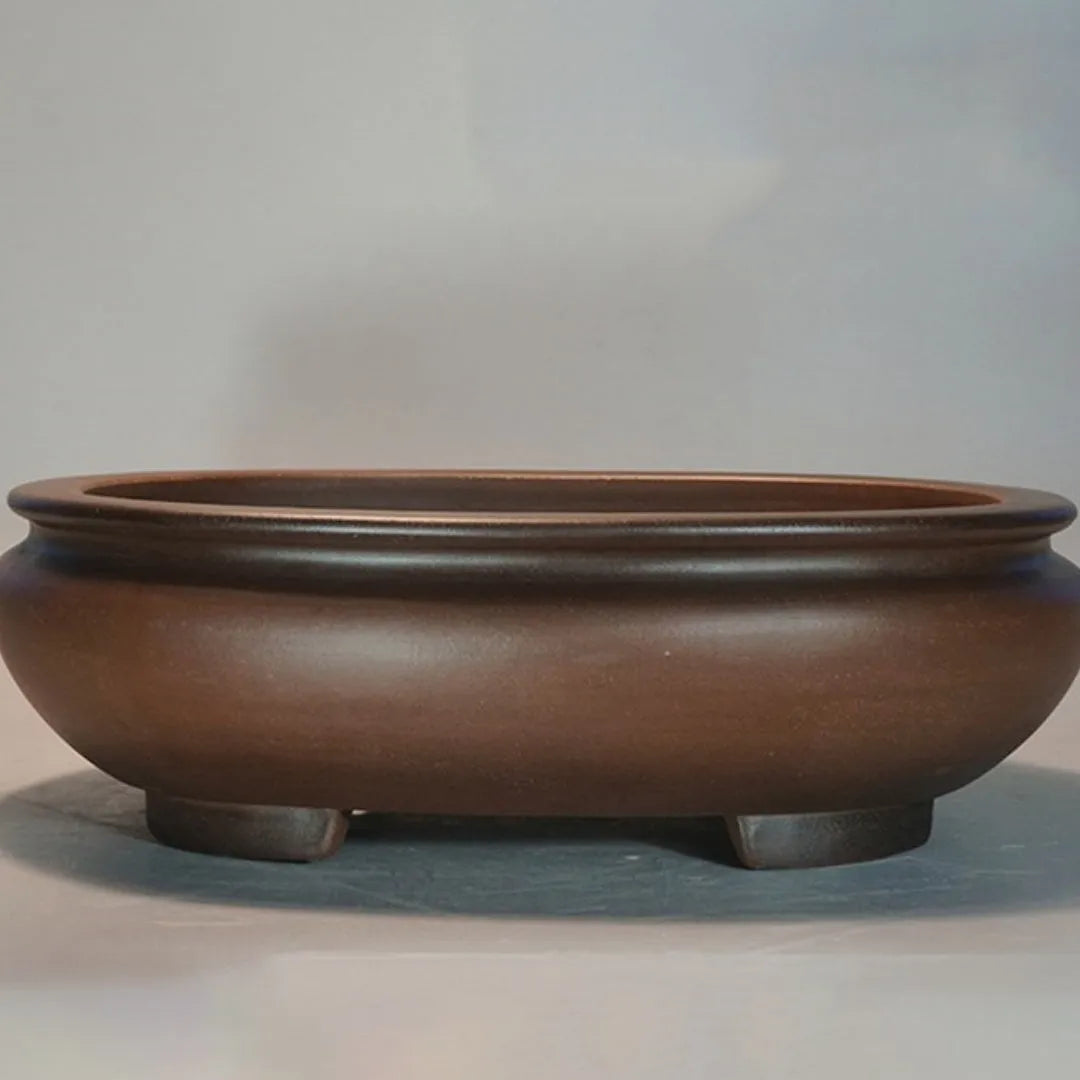 Purple sand desktop flowerpot with classical handmade style measuring 58cm by 47cm by 18cm