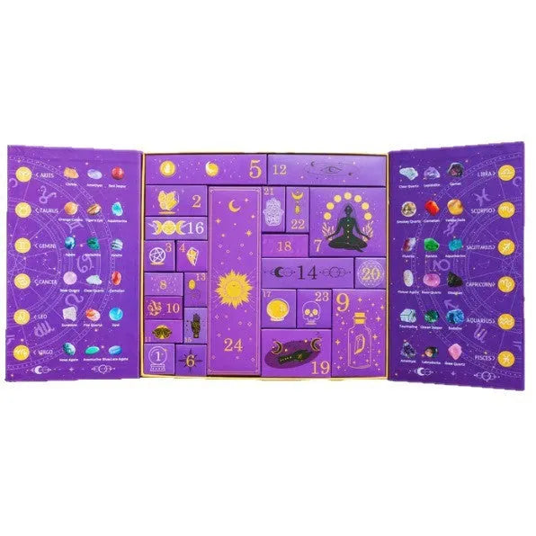Halloween paper gift box craft for children's countdown activities and emotional development