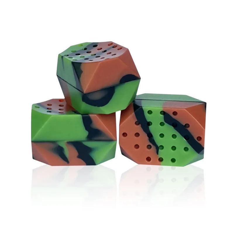 Camouflage silicone facial muscle fitness balls for jaw training and masseter exercise