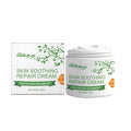 A 50g jar of skin soothing repair cream containing mint, honey, and aloe.