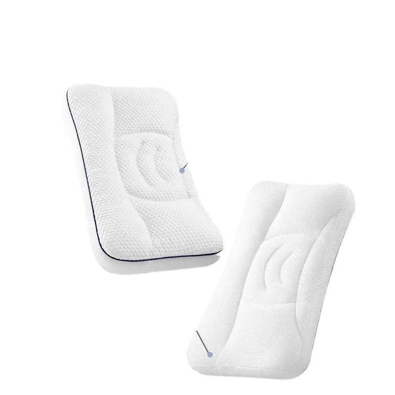 Children's partition neck pillow with antibacterial cold and warm sides for ages 1-3-6 years