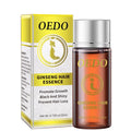 Women's hair care essential oil 20ml moisturising in colour box packaging with ingredients list