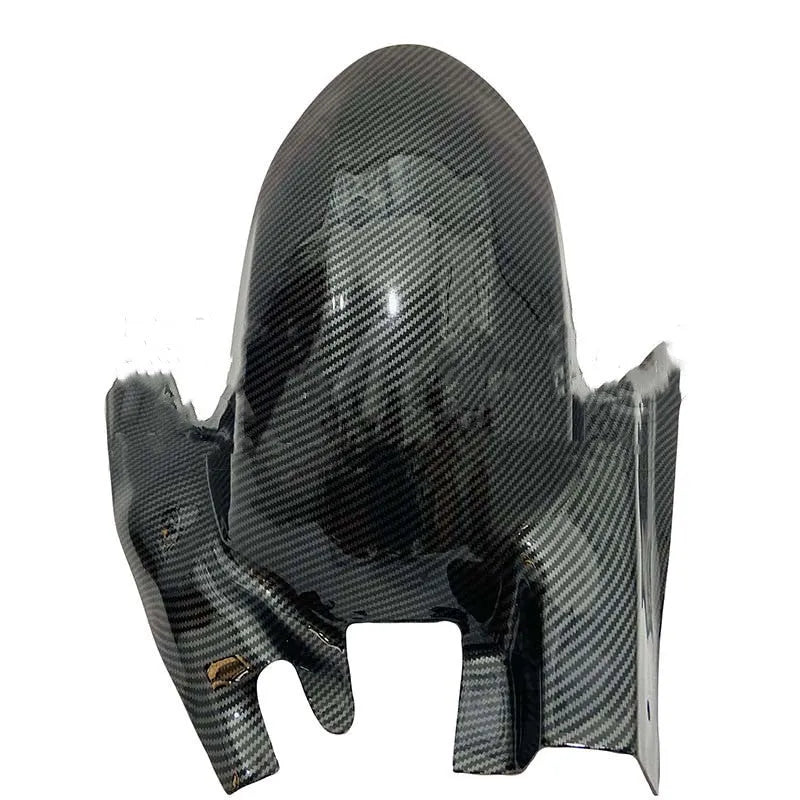 Motorcycle CB400 rear fender refitting accessory in black ABS material with painted outer surface