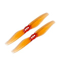 2-blade 4-inch ABS propeller set in fluorescent yellow colour with 1.5mm centre bore for RC model aircraft