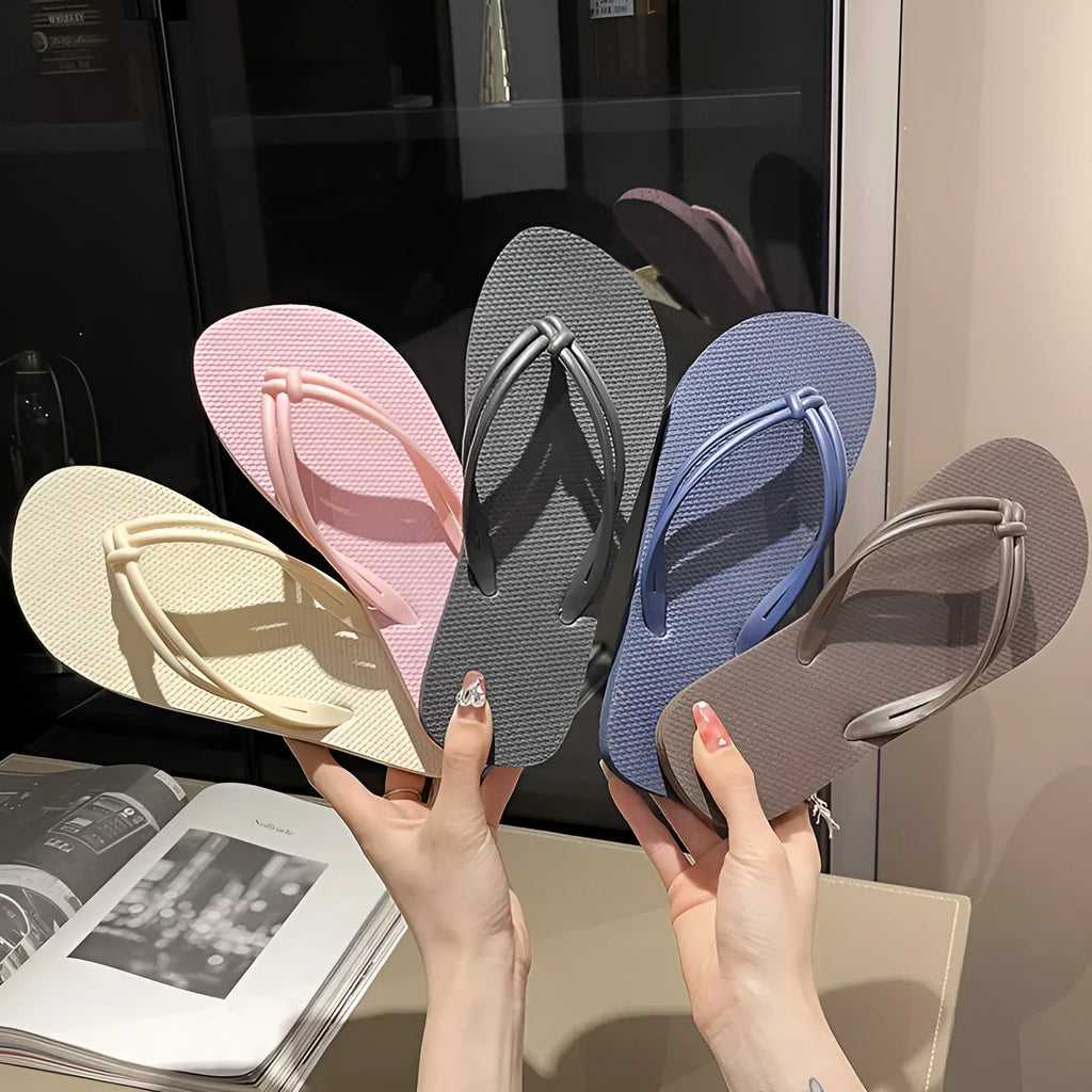 Men's PVC flip flops with toe covering in multiple colour options