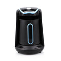 Blue coffee pot portable office coffee and tea maker with mechanical controls and 600W heating