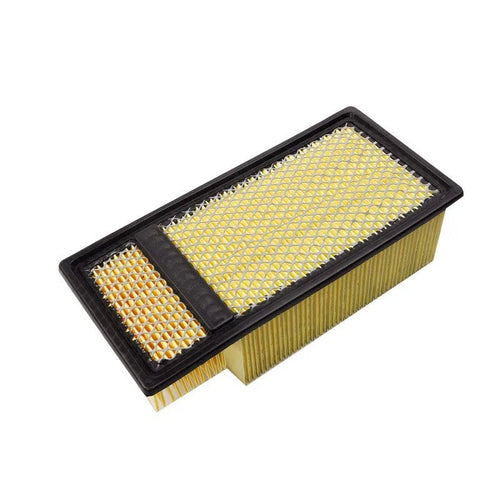 Dodge Ram pickup truck air filter cartridge showing 12mm outer diameter with connection fittings