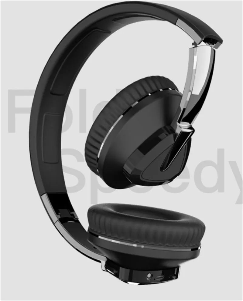 H3 wireless Bluetooth headset in black with all-inclusive ear cups and integrated controls
