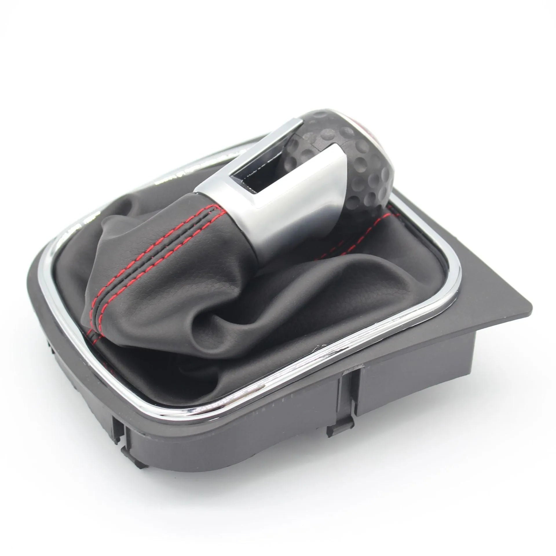 Leather gear lever handball with dust boot for Volkswagen Golf manual transmission models