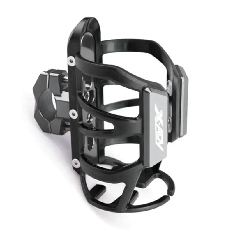 Aluminium alloy water bottle cage for Honda X-ADV750 and XADV150 scooters in multiple colour options