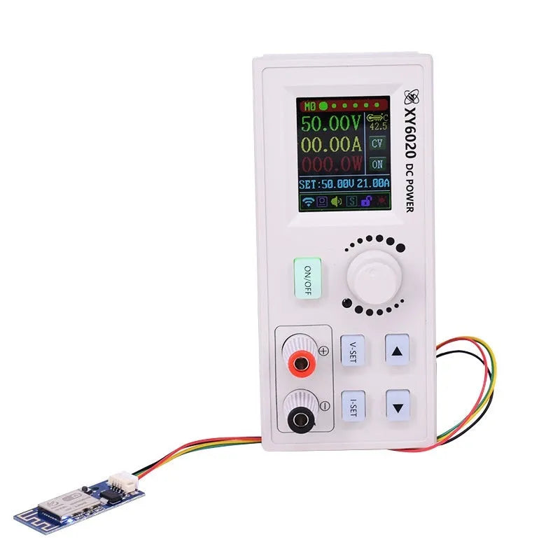 CNC adjustable step-down module with 1200W power rating, 0-60V output, and WiFi option