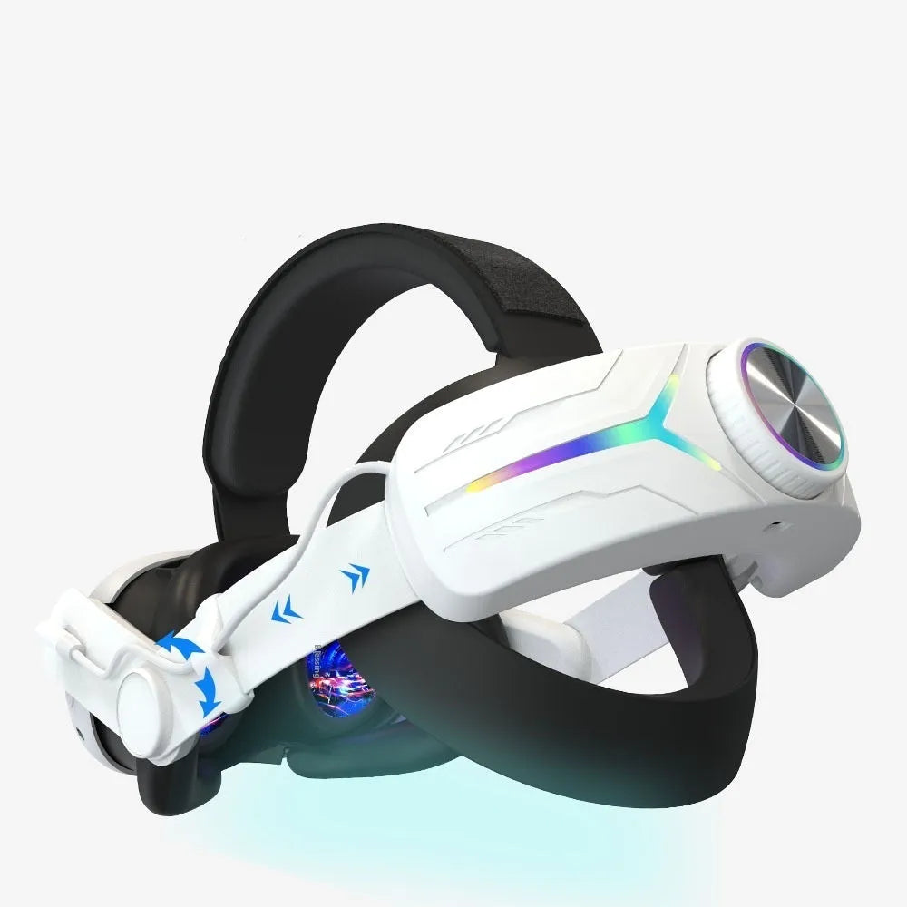 VR headset charging station 8000mAh handheld ABS black white elite colour