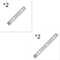 Rechargeable motion sensor cabinet lamp with three colour temperatures and magnetic mount for under cabinet use
