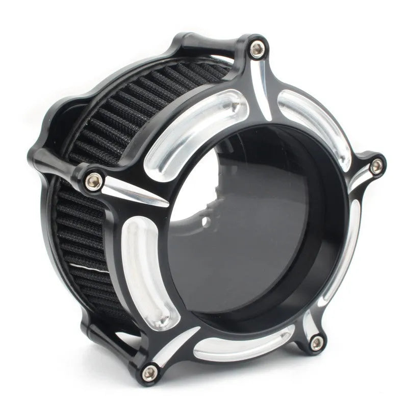 MP09-JJL aluminium air filter retrofitting accessory in multiple colour options including black, white, red, and blue variations