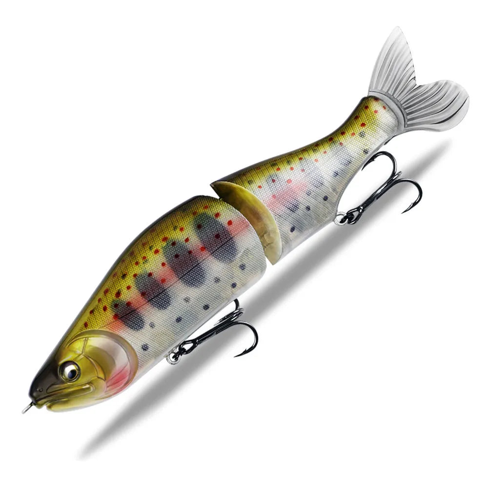 185mm plastic fishing bait for bass fishing available in multiple colours