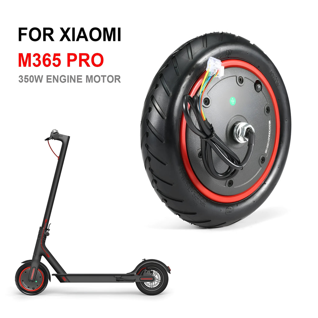 8.5 inch black pneumatic tyre and inner tube set for electric scooter replacement.
