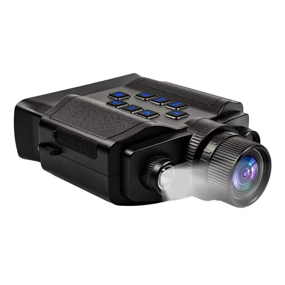 Infrared night vision binocular 5K HD 8x zoom telescope 400g with 25mm lens, 200-300M range