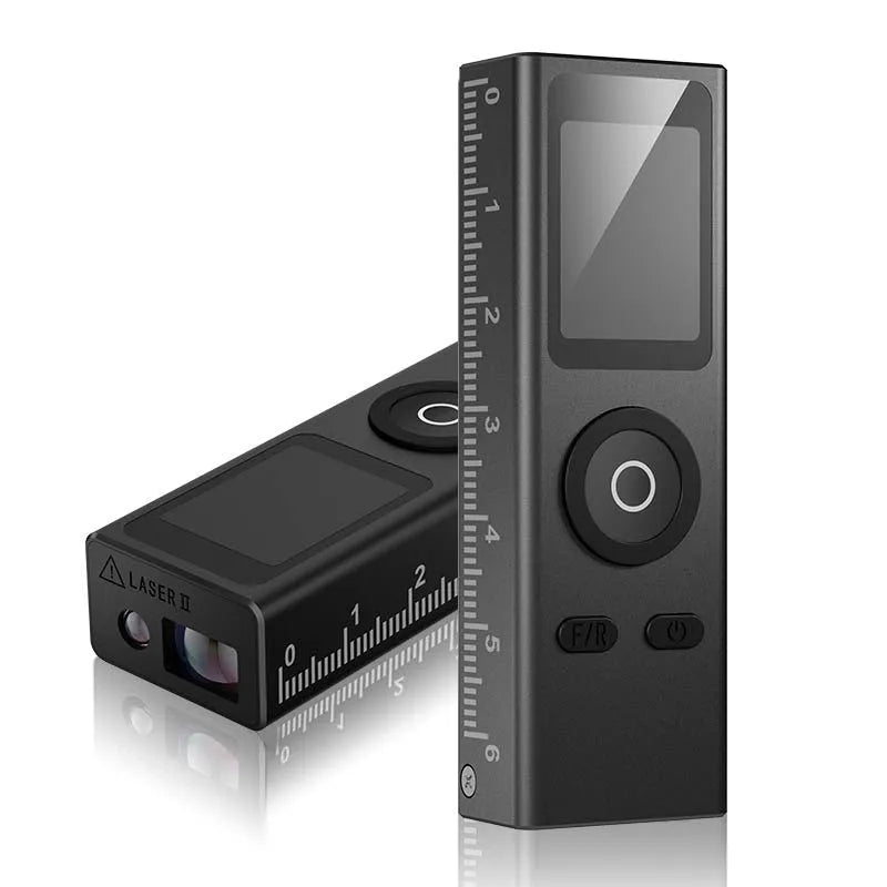 30m mini laser rangefinder aluminium alloy handheld distance meter 68.5x22x14mm 250mAh
