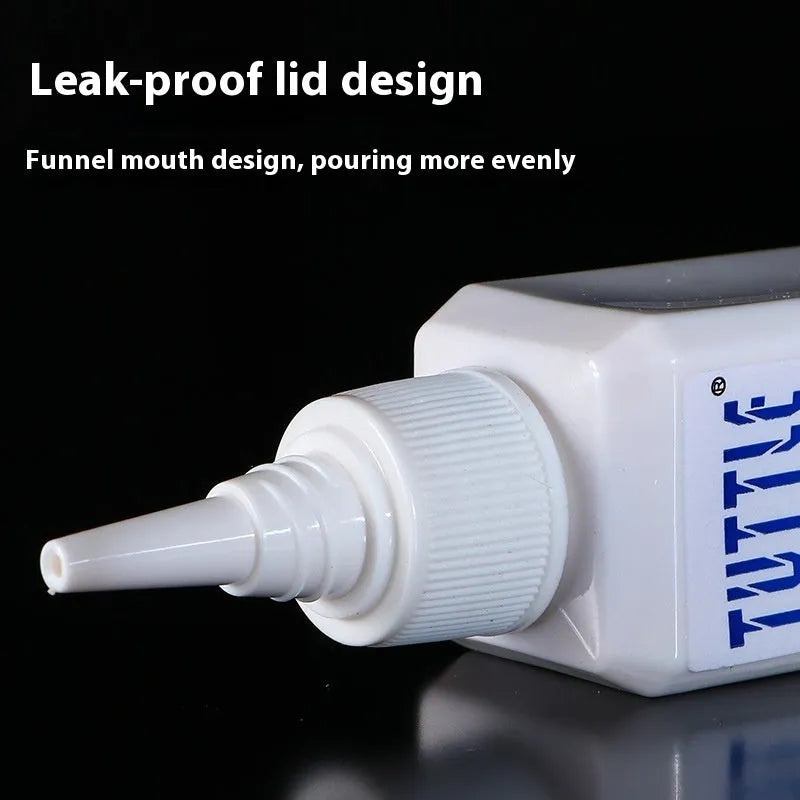50ml bottle of inorganic water-soluble glue for table tennis racket rubber and ball games