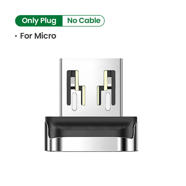 Magnetic charging cable 5m with Micro USB and Type-C plug options