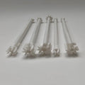 Embossed spot drill brush household set with five sticker material brushes and pivot tool pen