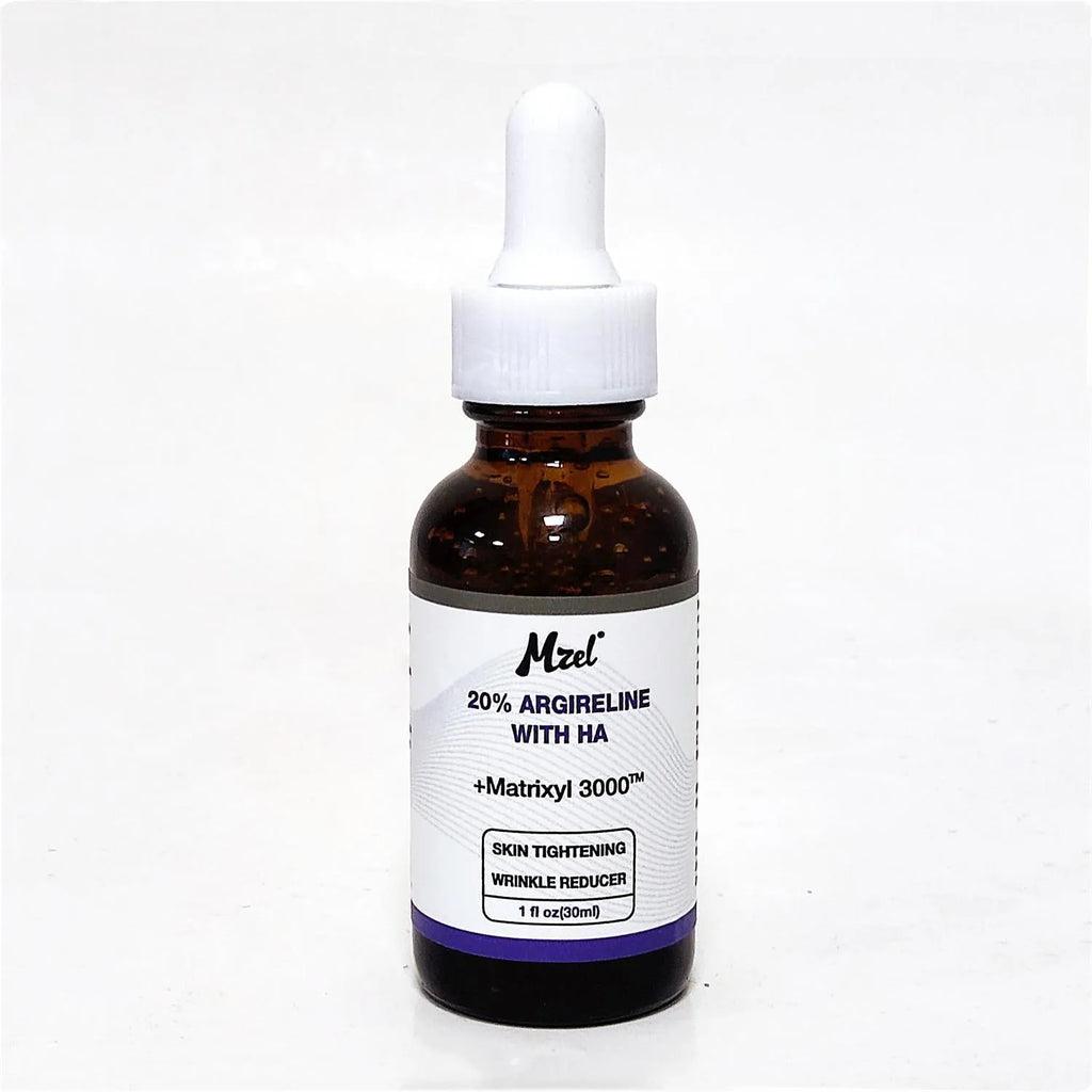 30ml bottle of six-peptide firming anti-wrinkle brightening moisturising liquid