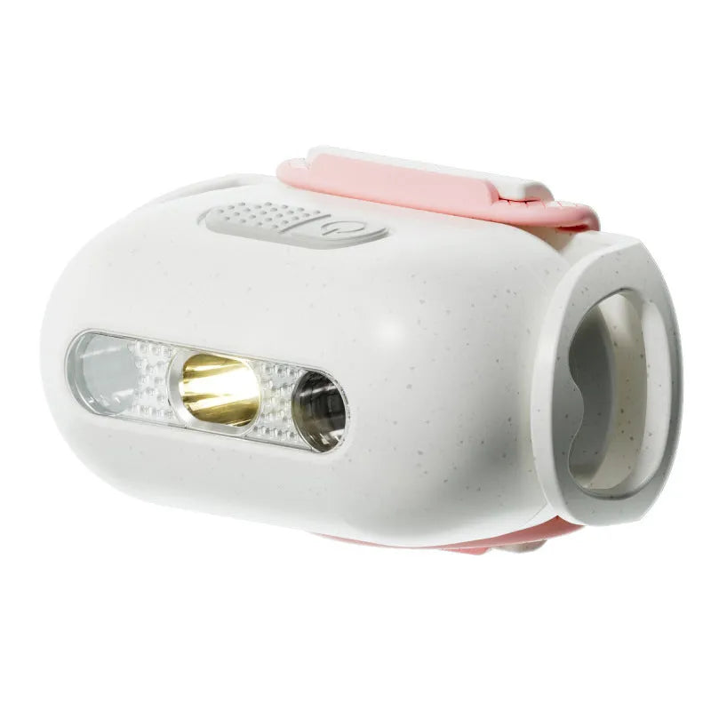 Pet luminous collar with hanging lamp ring design in four colour patterns