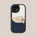 Xiaopandun all-inclusive TPU phone case in Lucky Bear Black design for iPhone XR