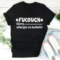 Black loose fit cotton short sleeve T-shirt on a hanger