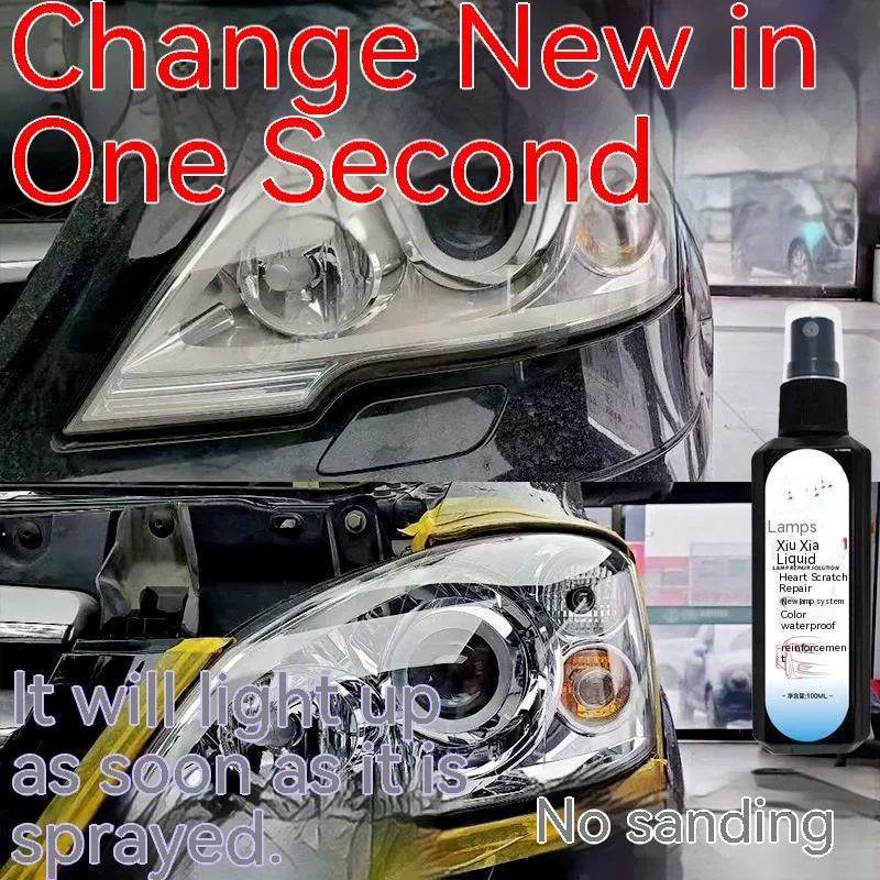 100 ml bottle of car headlight renovation repairing liquid for lens restoration
