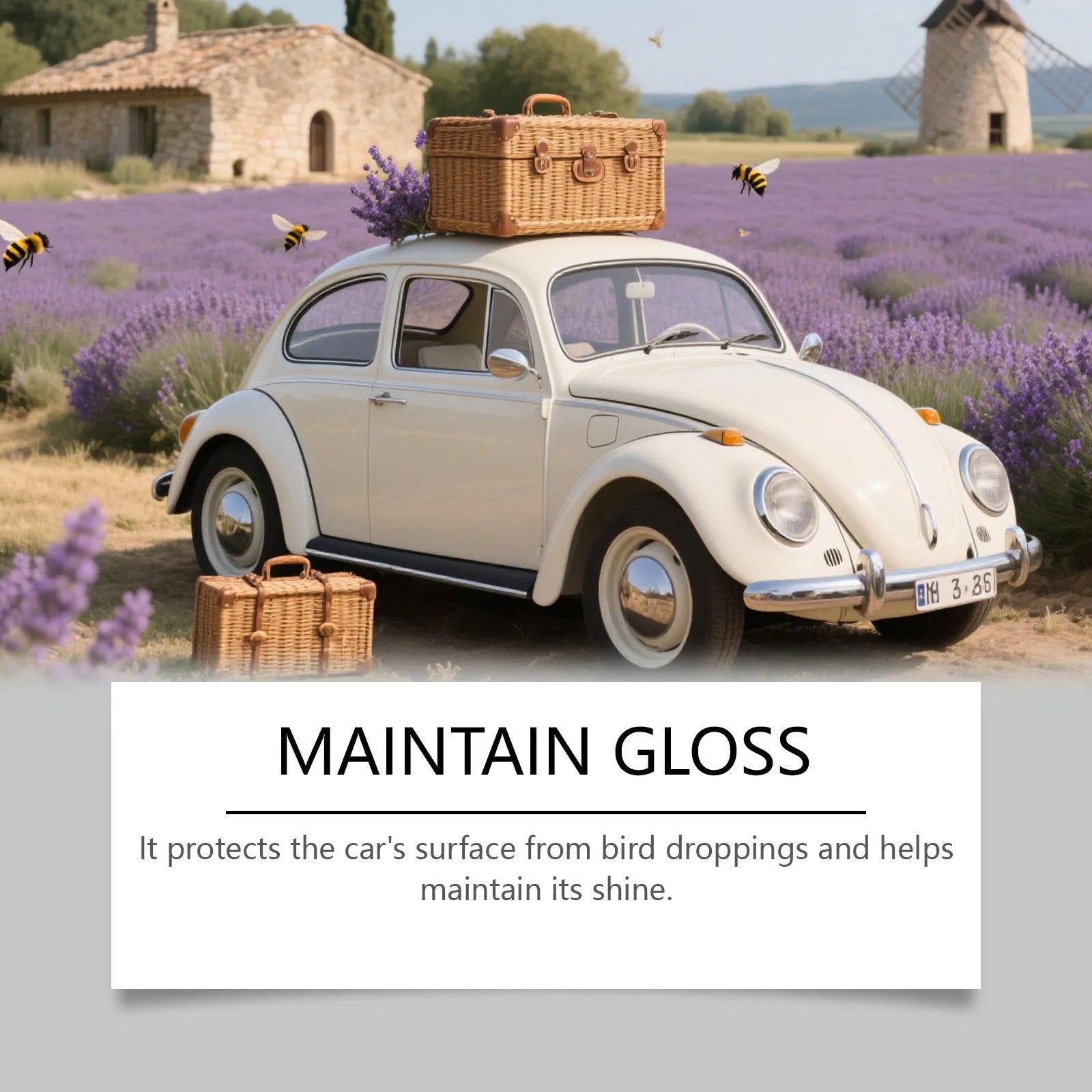 120ml can of ceramic coating protective spray for vehicle paint and surfaces.