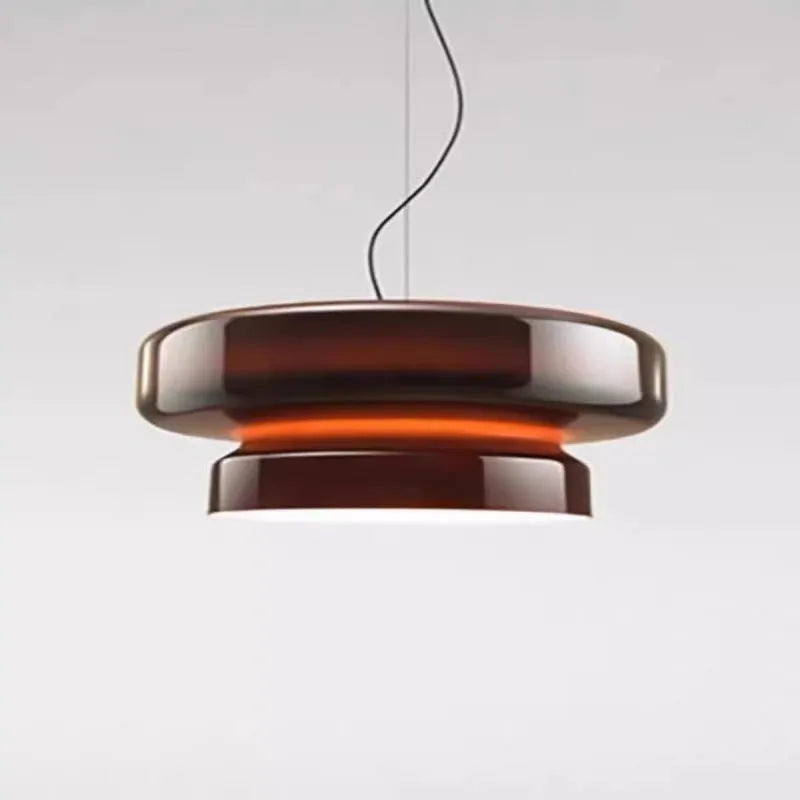 Modern glass chandelier light fixture with contemporary design and multiple colour options
