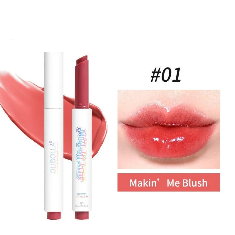 6 Colour Press Water Light Solid Lip Lacquer Lasting Moisturising Lipstick Universal Skin Type 01 Makin'Me Blush 02 Pink Flamingo 03 First Crush 04 Hot Stuff 05 Spring Fever 06 Berry Season