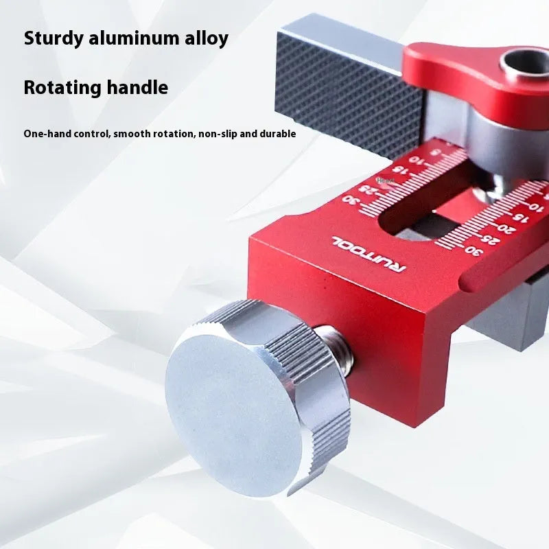 Aluminium alloy cabinet door installation aid tool for woodworking decoration projects
