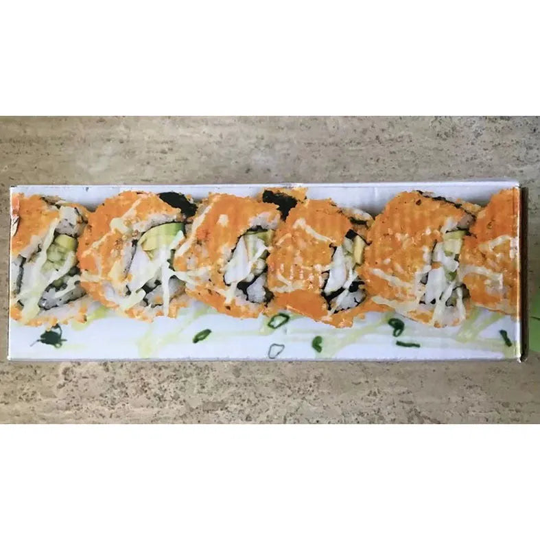 DIY sushi making machine with PP body and 11 stainless steel wire guides in colour box packaging