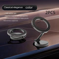 All-metal foldable magnetic car phone mount dashboard holder in Qian colour