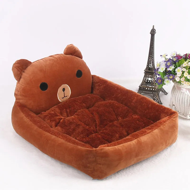 Winter warm washable pet bed sofa for small dogs and cats in multiple colours and sizes