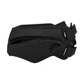 Black goalkeeper head protection belt for adults rugby sports protective gear on display