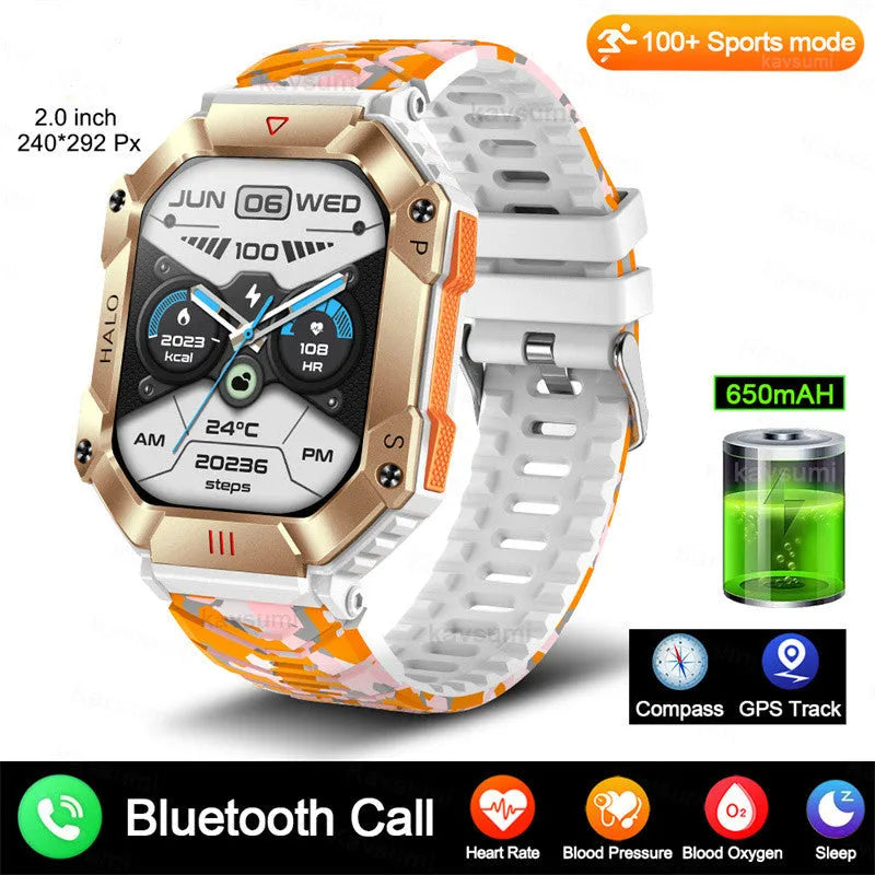 Android smart watch for women with GPS, Bluetooth calling, on wrist with resin dial and titanium case.