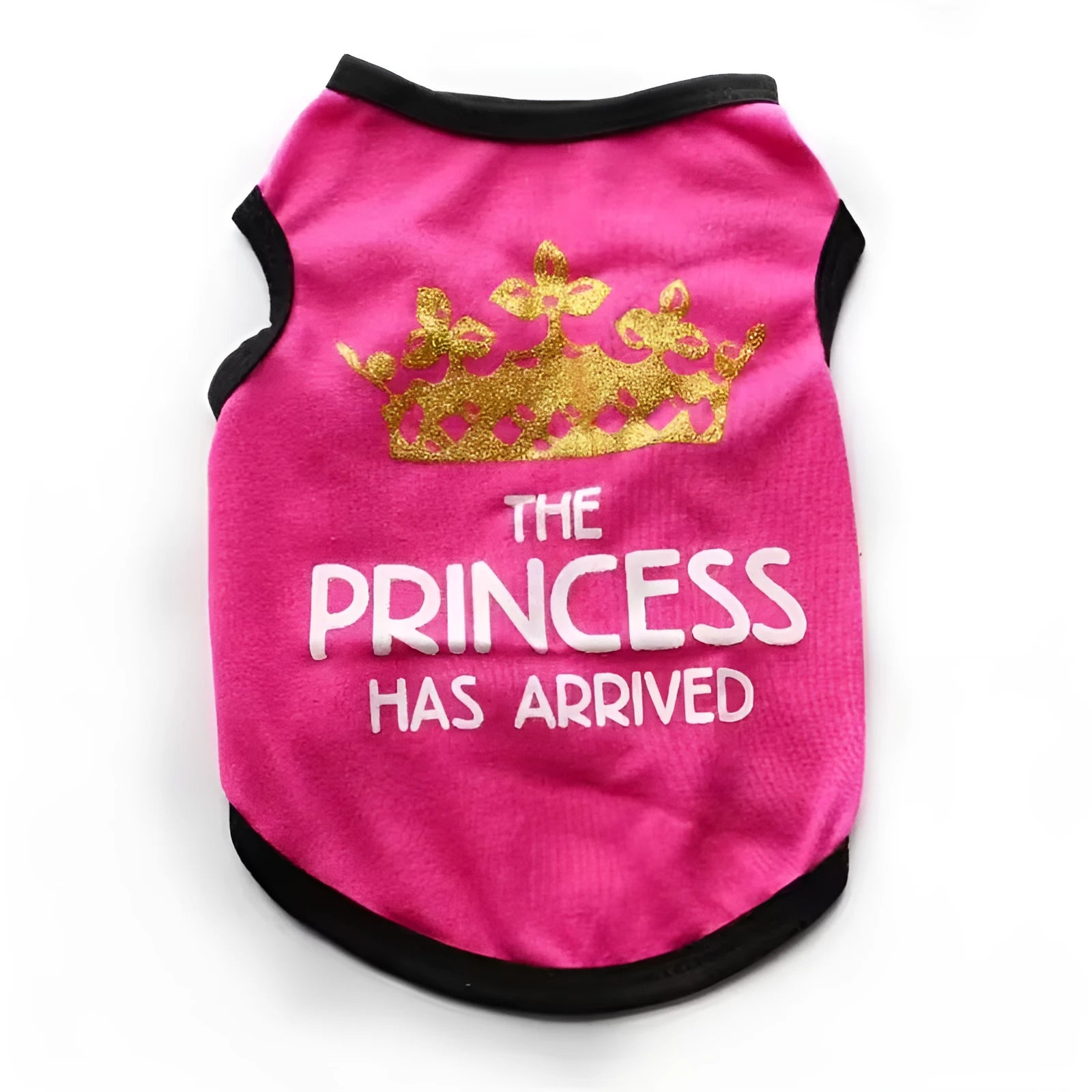 A casual cotton vest for puppies in a choice of six colours, shown in sizes from XS to XL for spring and summer wear.