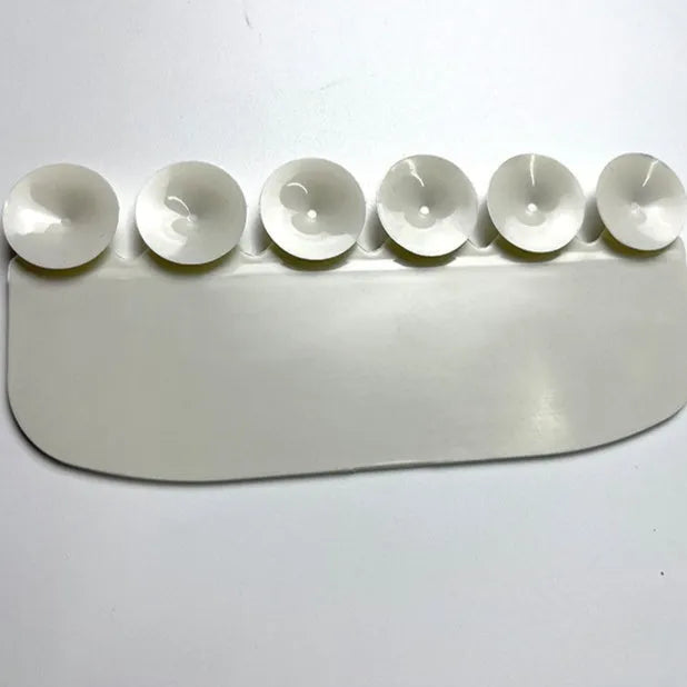 White PVC toilet urine blocking board for children's potty training splash prevention